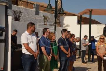 Homenaje en Telde a las víctimas de Spanair en el décimo aniversario del accidente aéreo (Foto Francisco Javier Santana)